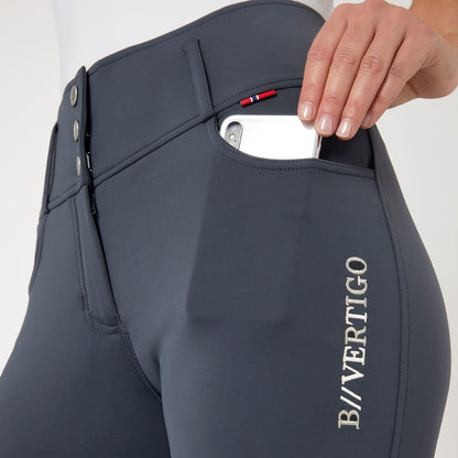 Meghan High Waist Knee Patch Breeches