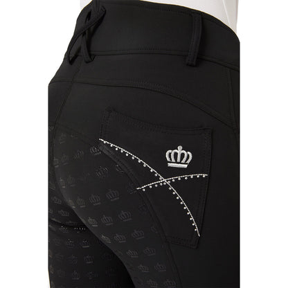 Queenie Silicone Full Seat Breeches with Crystals