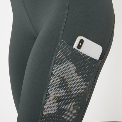 Luminox Tights with Reflective Print