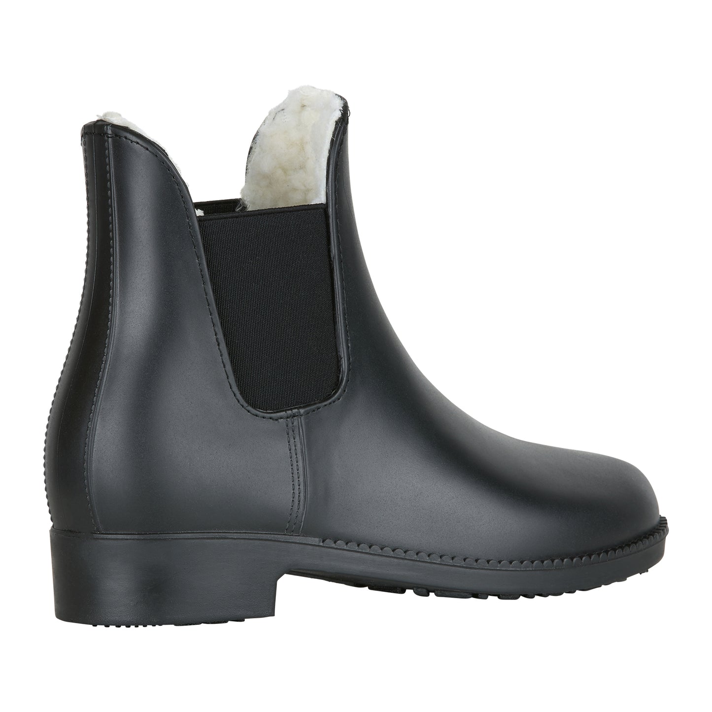 Bonn Kids Rubber Paddock Boots with Faux Fur Lining