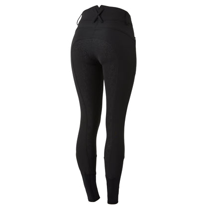 Horze Dina Womens Crystal Detailed Silicone Full Seat Breeches