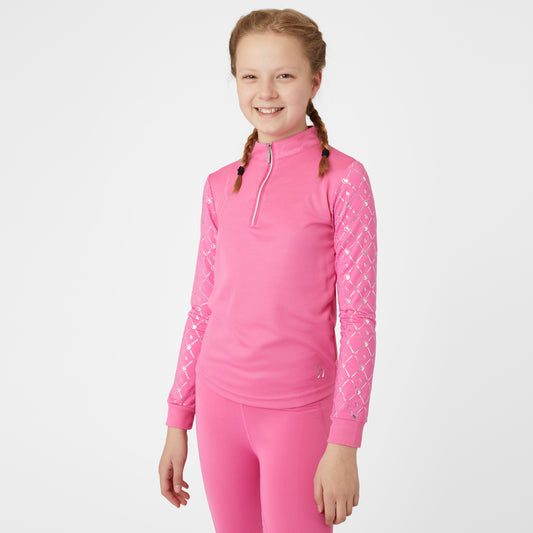 Fia Kids Long Sleeved Training And Show Shirt