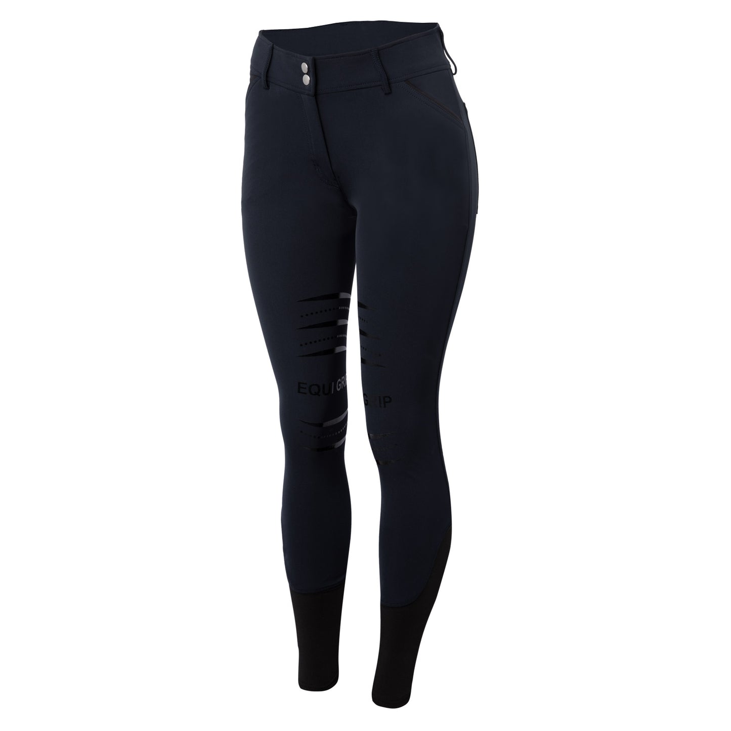 Tori Full Seat Silicone Breeches with Back Pocket Embroidery