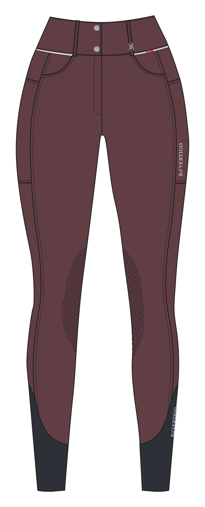 Elea Knee Patch Breeches