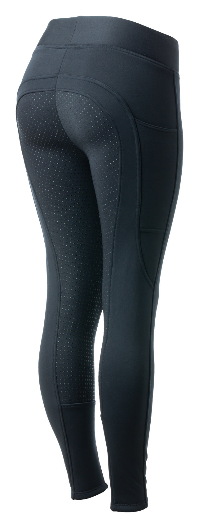 Horze Active Womens Winter Silicone Full Seat Tights
