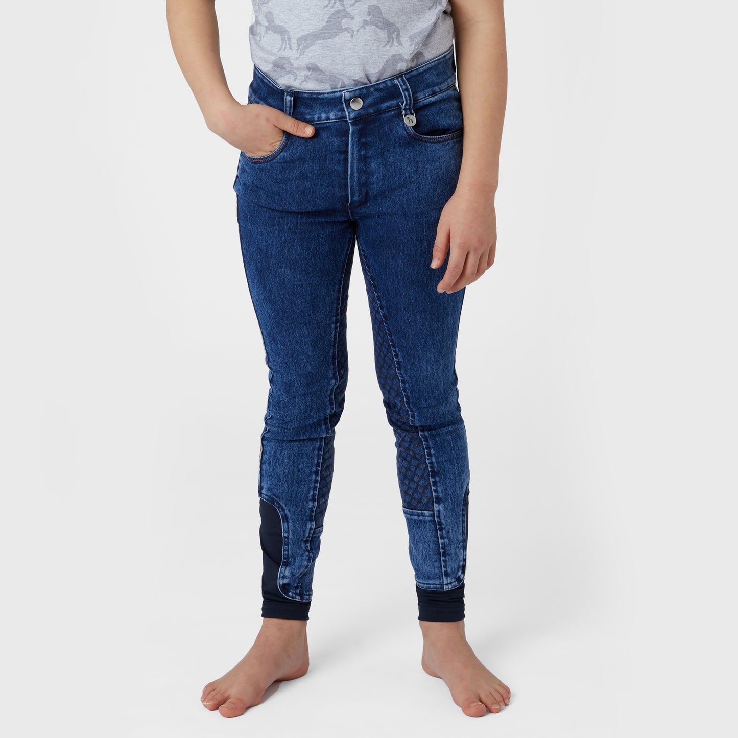 Allison JR Kids Denim Breeches