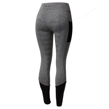 Horze Selena Womens Sporty Riding Tights with Mesh Lower Leg