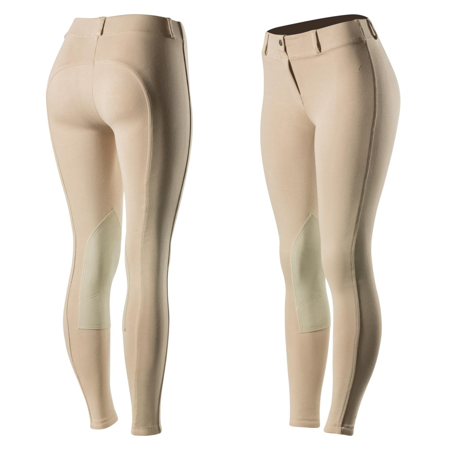 Ella Pull-On Knee Patch Breeches