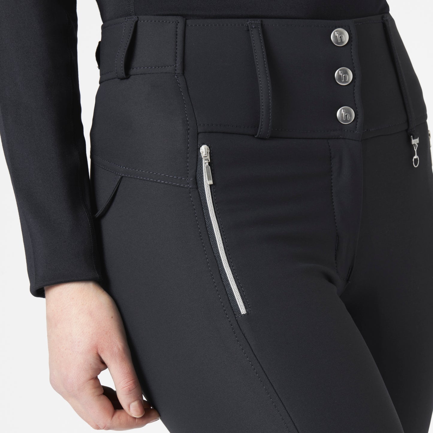 Andrea High Waist Full Grip Breeches