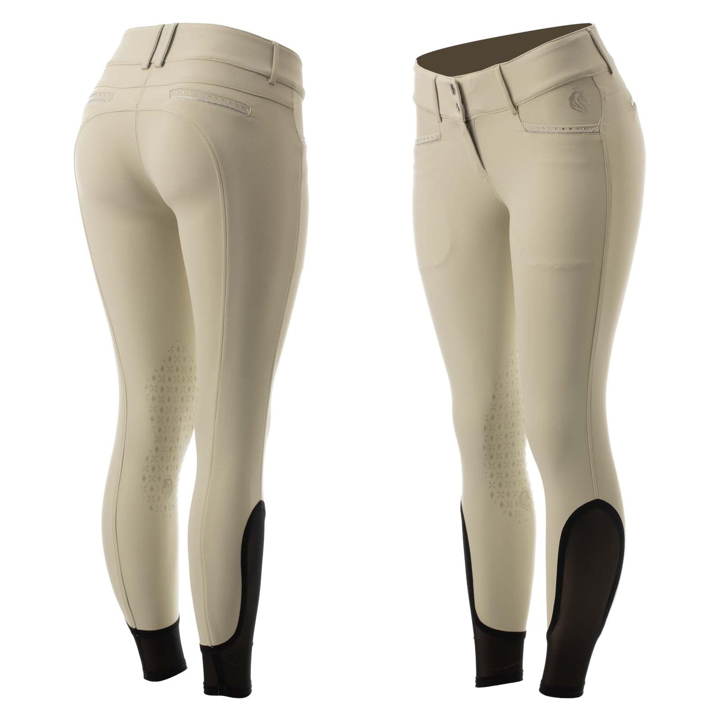 Victoria Silicone Knee Patch Breeches