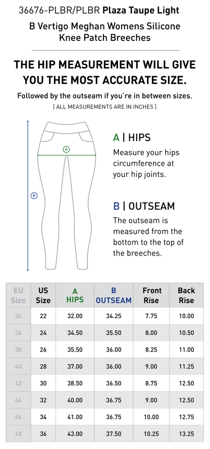 Meghan Silicone Knee Patch Breeches