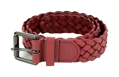 Kari Braided Wide Leather Belt