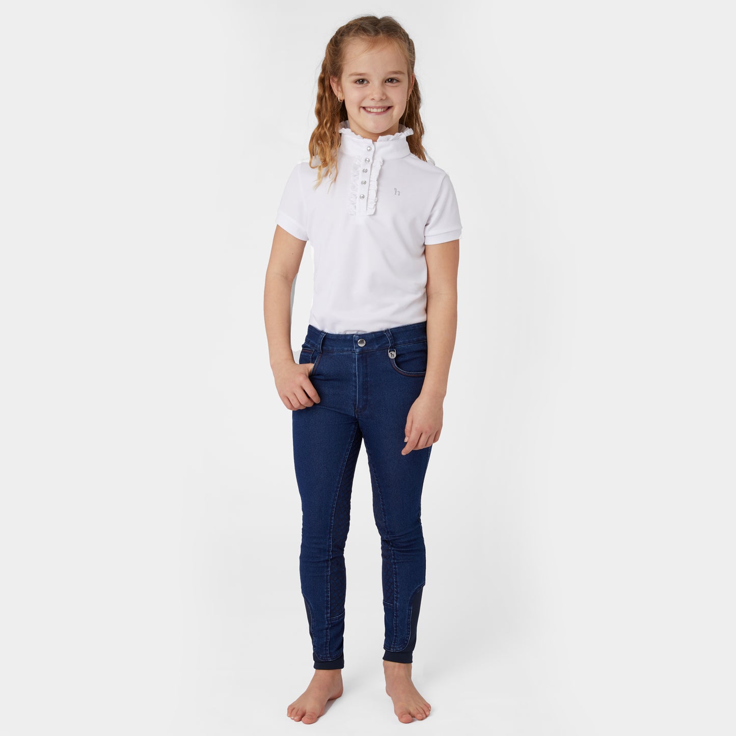 Allison JR Kids Denim Breeches