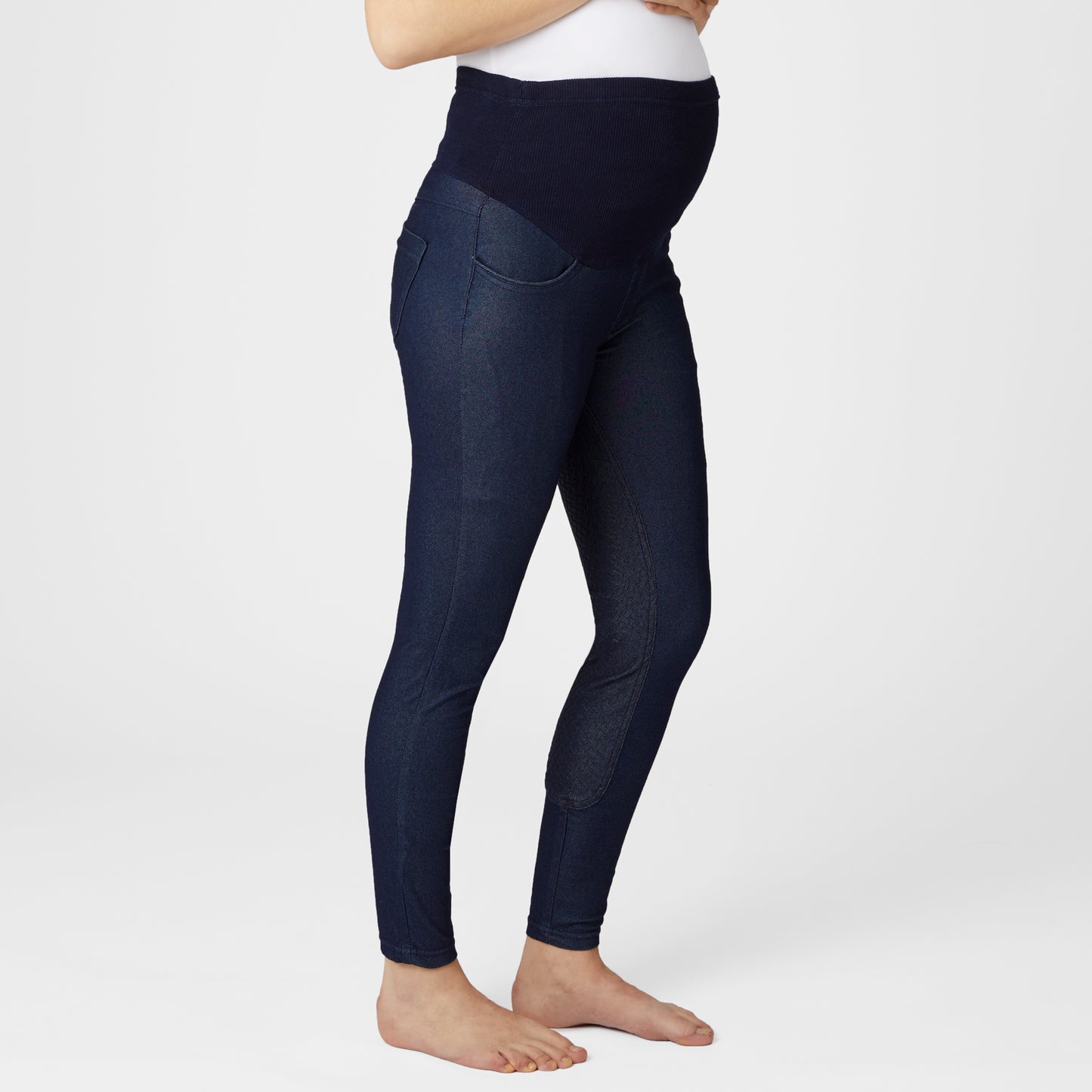 Katia Maternity Denim Look Full Seat Tights