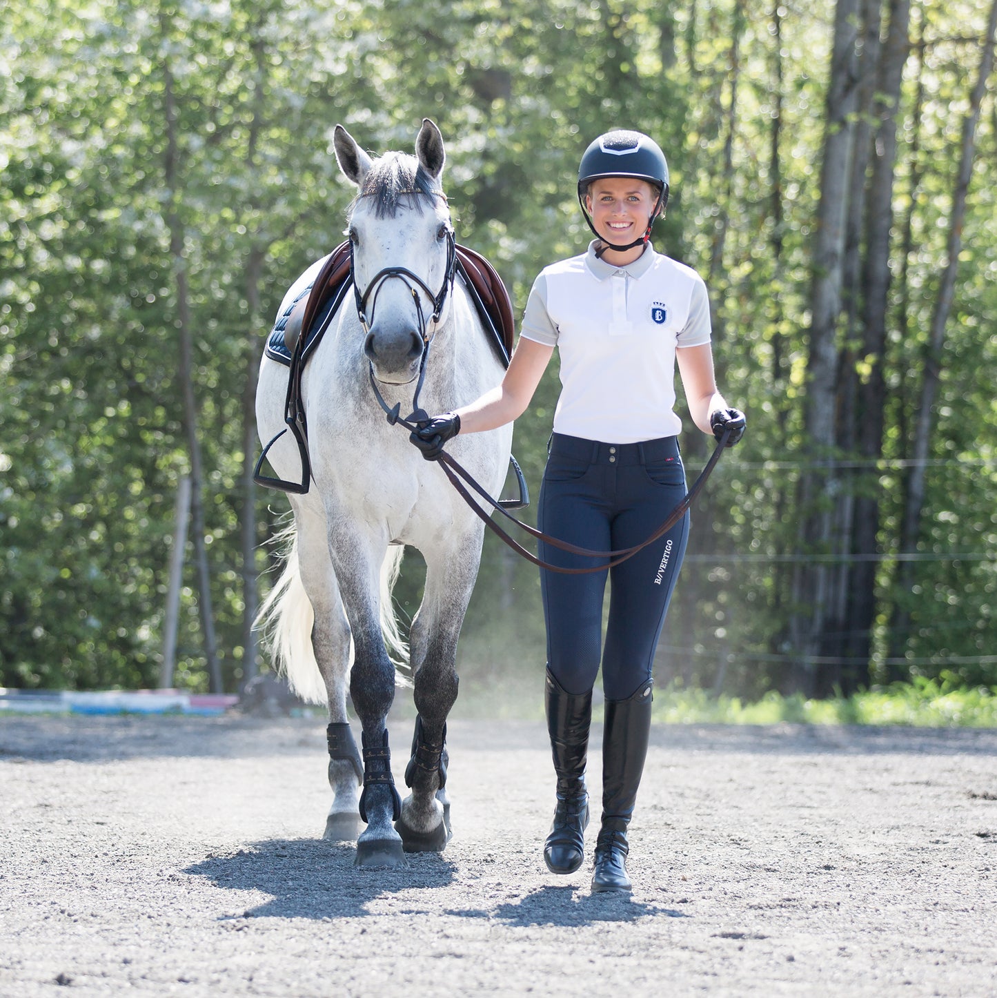 Meghan Silicone Full Seat Breeches