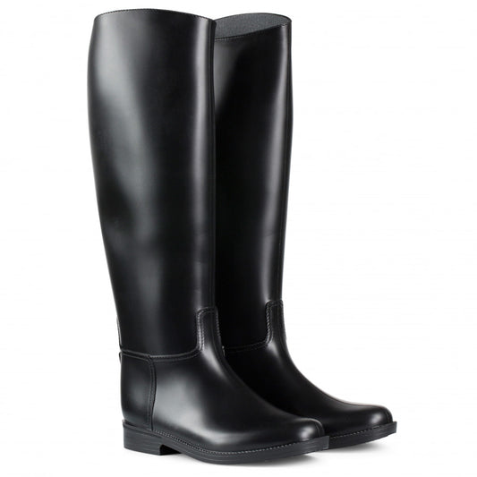 Chester Tall Dress Boots - Rubber