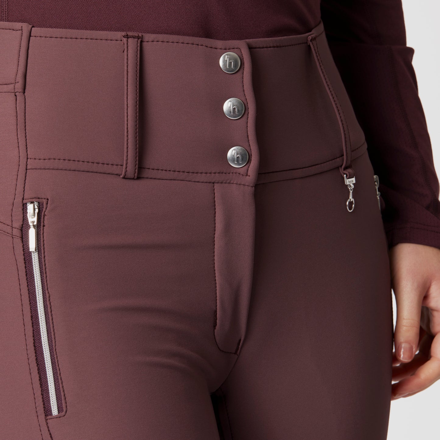 Andrea High Waist Full Grip Breeches