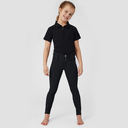 Andrea JR Kids High Waist Full Grip Breeches