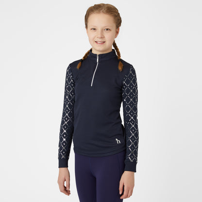 Fia Kids Long Sleeved Training And Show Shirt