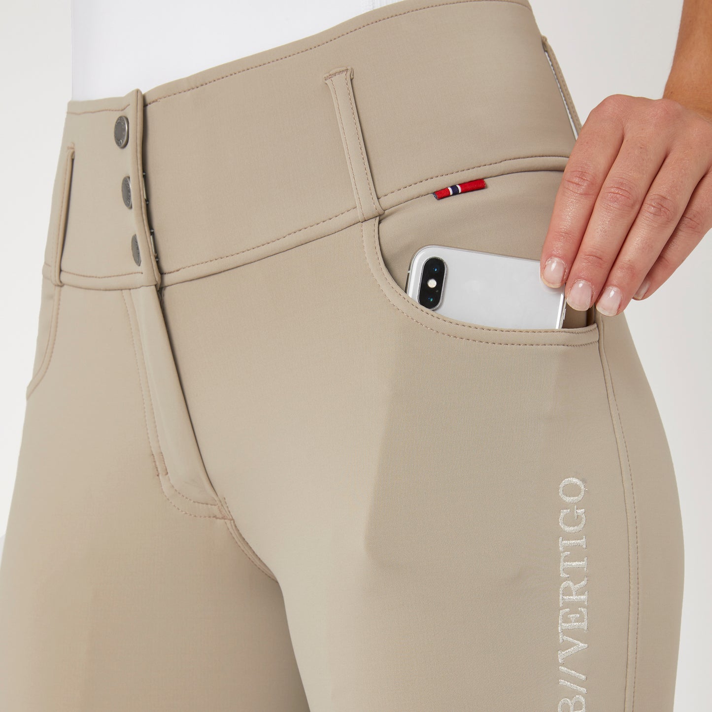 Meghan Highwaist Knee Patch Breeches