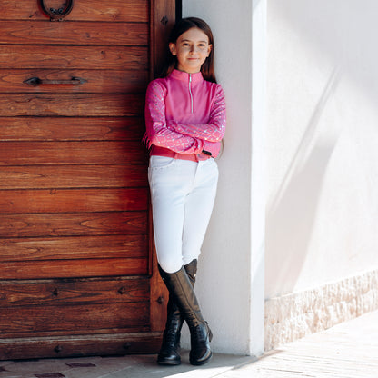 Fia Kids Long Sleeved Training And Show Shirt