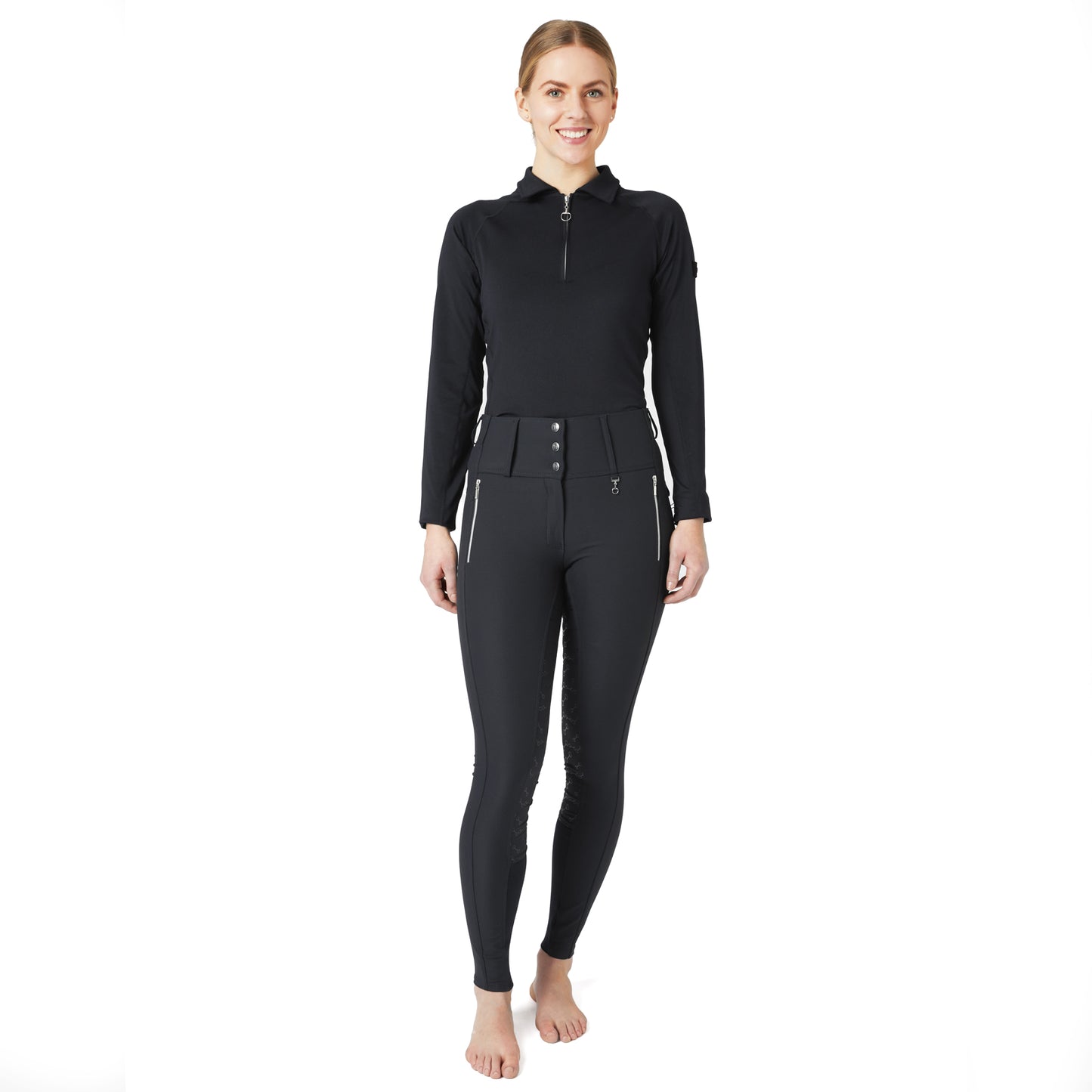 Andrea High Waist Full Grip Breeches