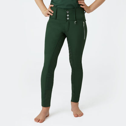 Andrea JR Kids High Waist Full Grip Breeches