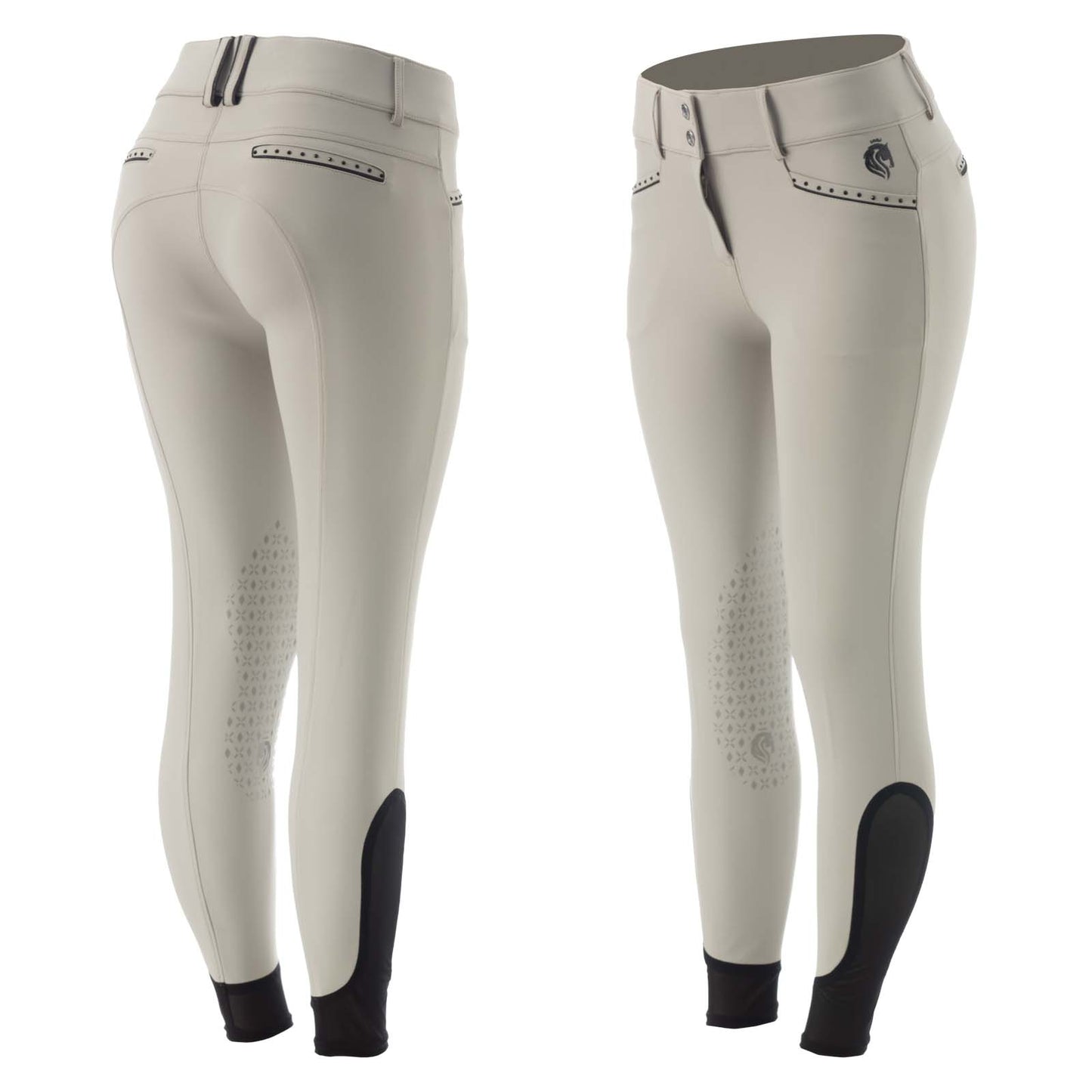 Victoria Silicone Knee Patch Breeches