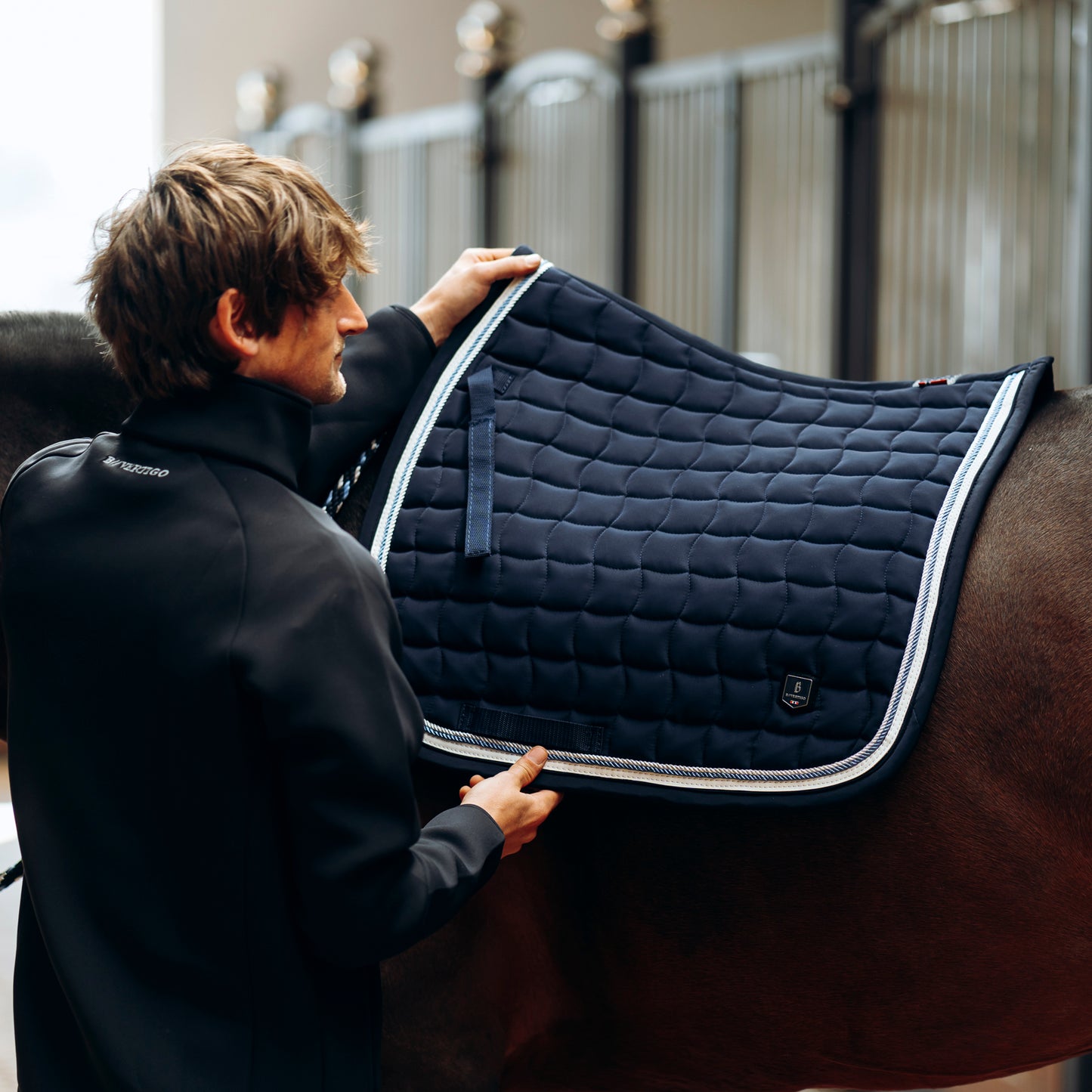 Cameron Double Corded Dressage Saddle Pad