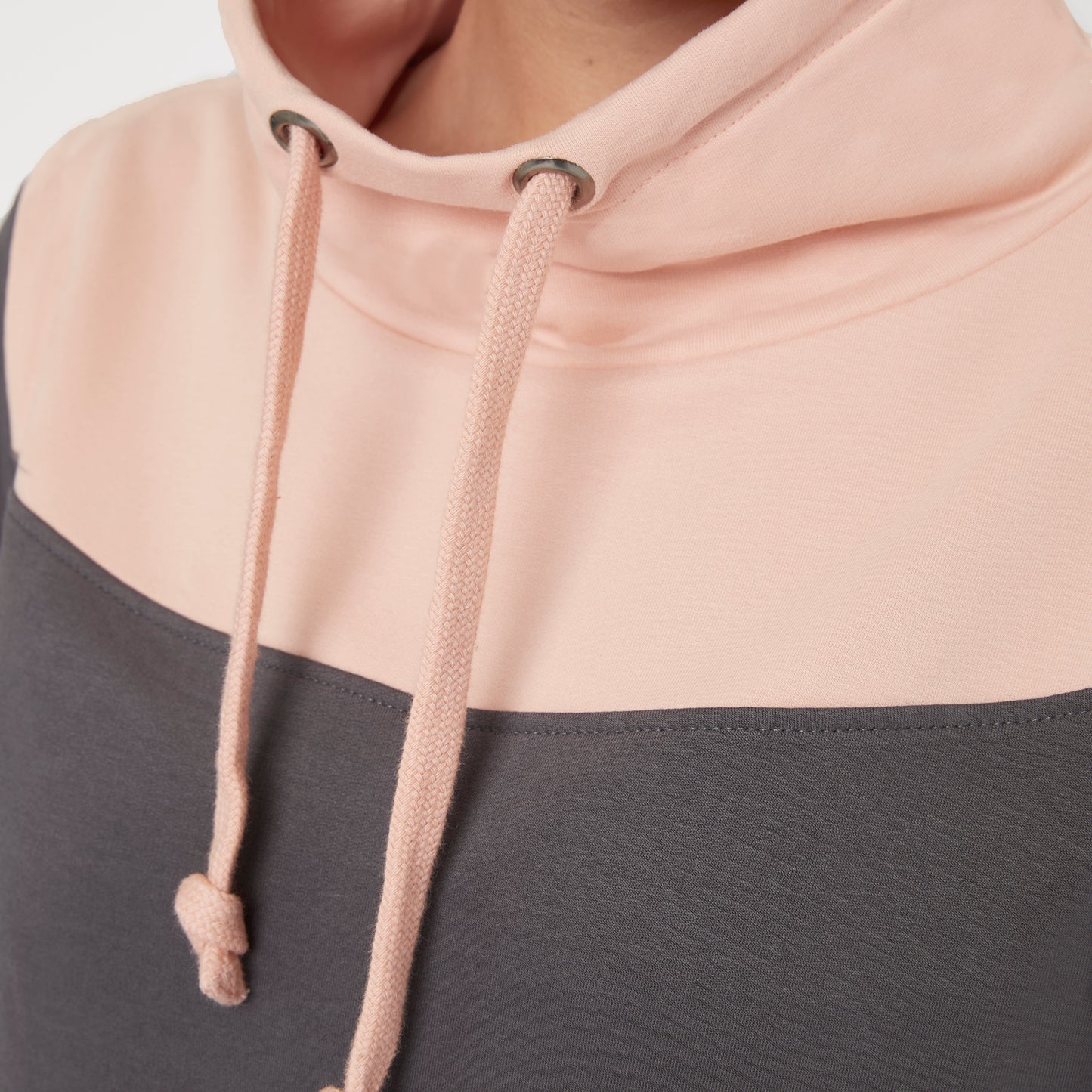 Jade High Neck Sweatshirt