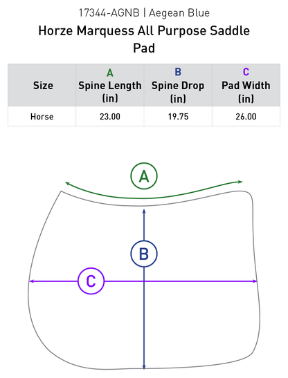 Marquess All Purpose Saddle Pad