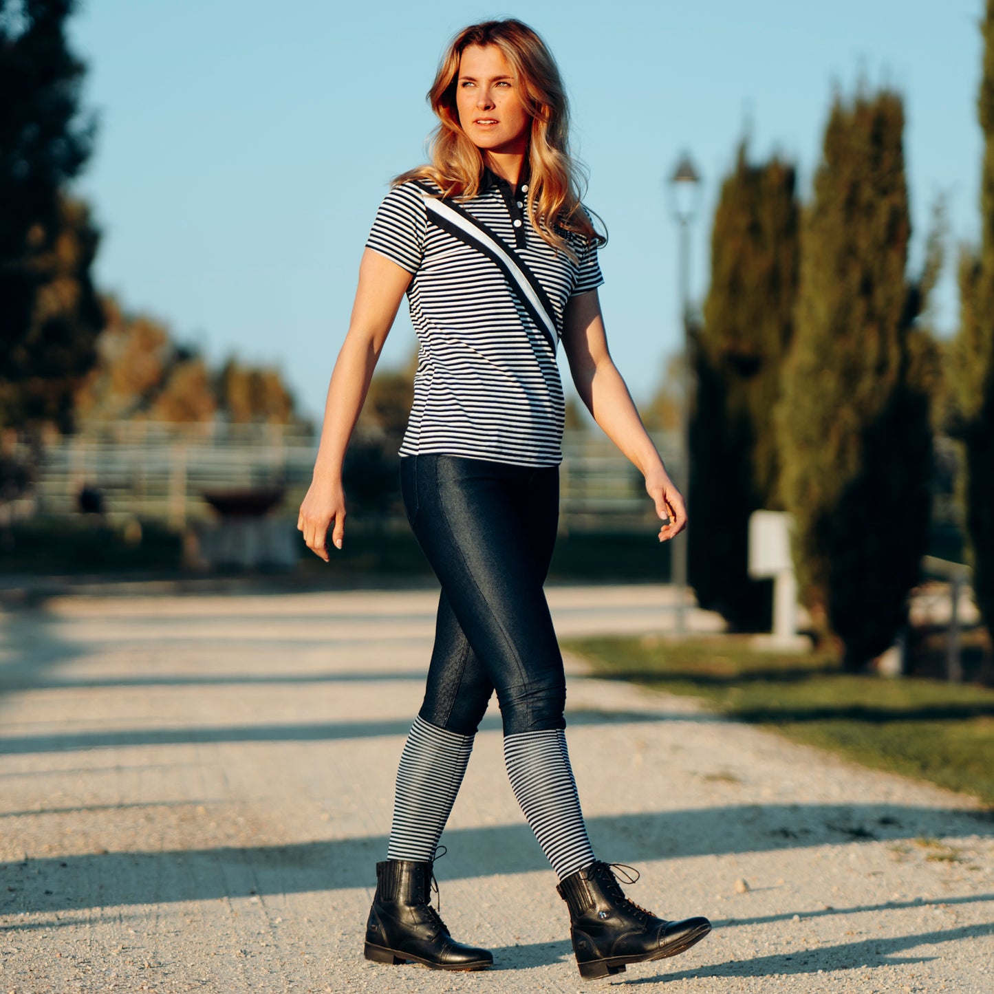 Katia Denim Look Full Seat Tights