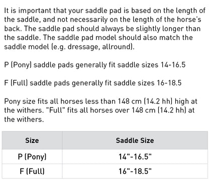 Harleigh Rising Half Pad - Ventilation