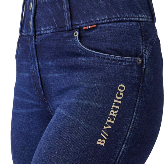 Morgana Denim Knee Patch Breeches